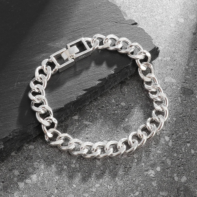Men\'s Retro Gothic Skull Bracelet Fashionable Cool Street Party Bangles Jewelry Gift