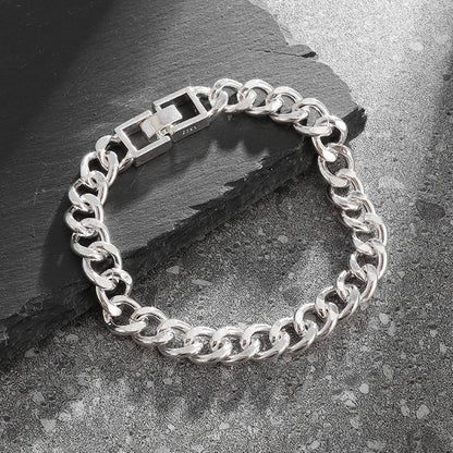 Men\'s Retro Gothic Skull Bracelet Fashionable Cool Street Party Bangles Jewelry Gift