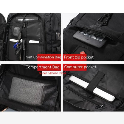 50L & 80L Large Travel Backpack with Separate Shoe Compartment