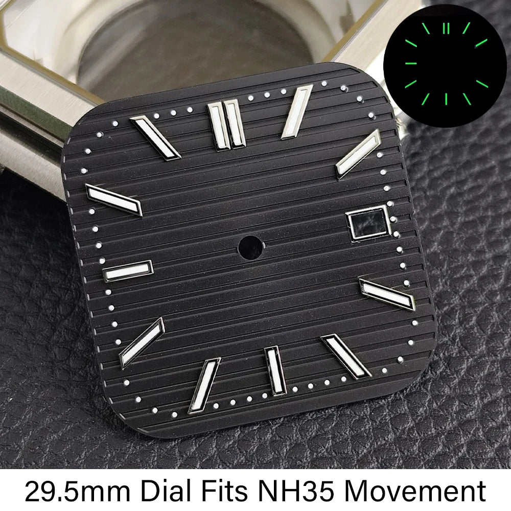 DC Square Silver Watch