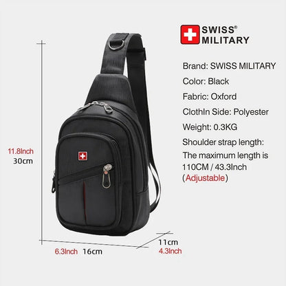 SM Chest Sling Water Proof Large Space Travel Bag