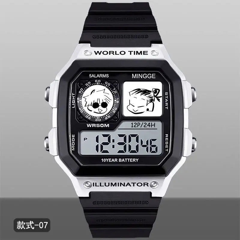 Jujutsu Kaisen Inspired Gojo Digital Sports Watch