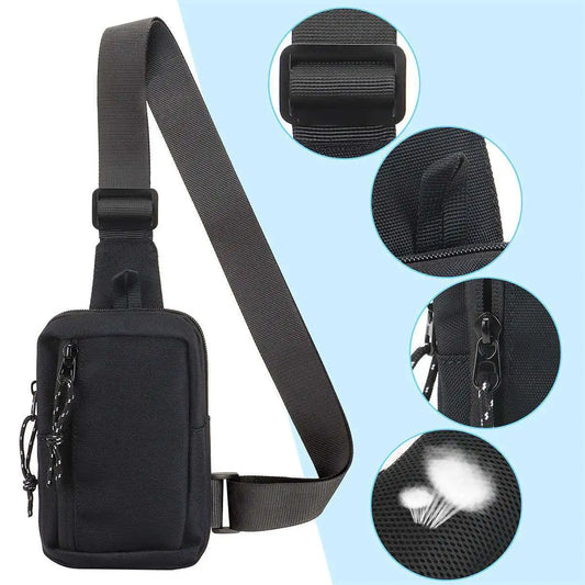 Shoulder Oxford Chest & Crossbody Casual Travel Phone Bag