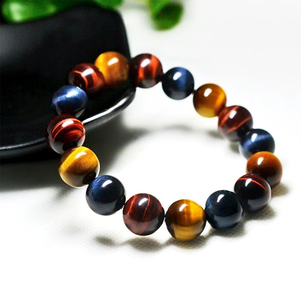 Colored Tiger Eye Bracelet