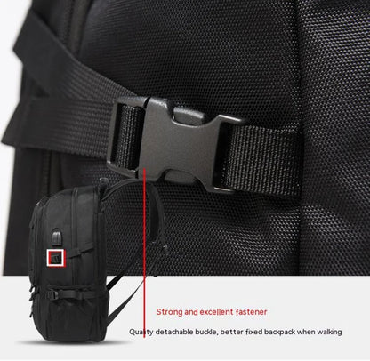50L & 80L Large Travel Backpack with Separate Shoe Compartment