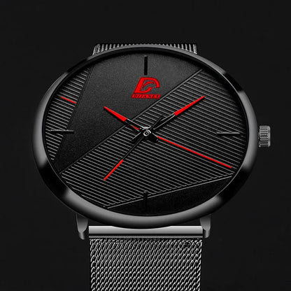 Ultra-thin Simple Style Business Quartz Wristwatch