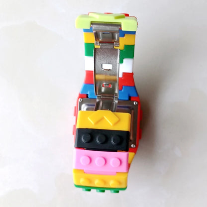 SHHORS Building Blocks Plastic Waterproof Sport Digital Watches