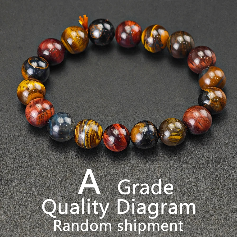 Colored Tiger Eye Bracelet