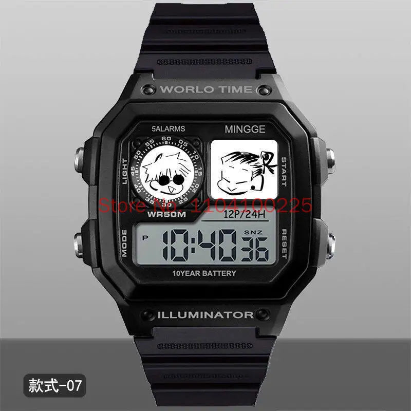 Jujutsu Kaisen Inspired Gojo Digital Sports Watch