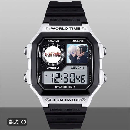 Jujutsu Kaisen Inspired Gojo Digital Sports Watch