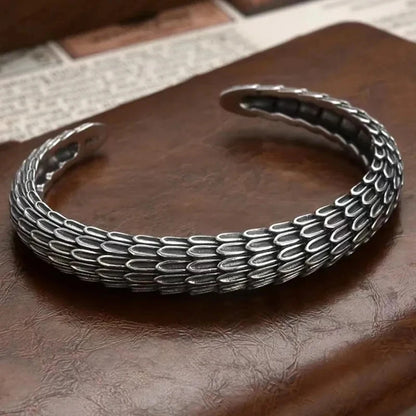 Men\'s Retro Gothic Skull Bracelet Fashionable Cool Street Party Bangles Jewelry Gift