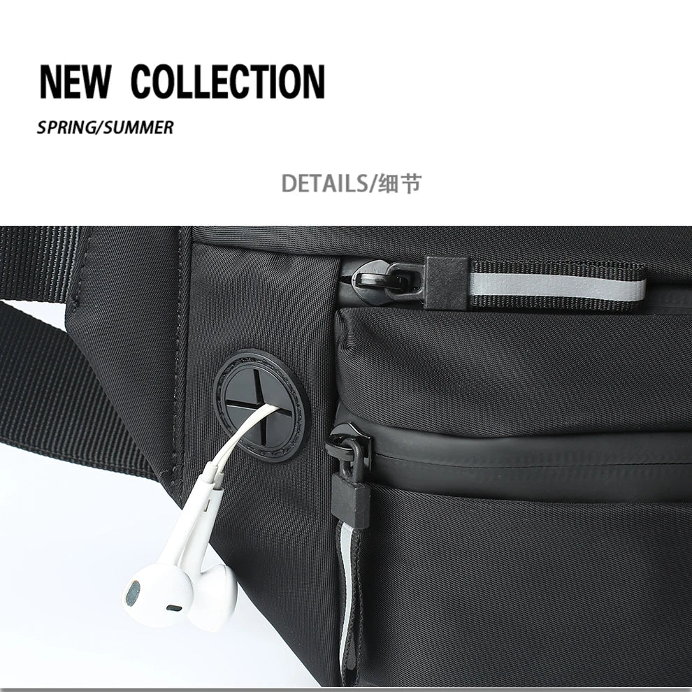 HK Crossbody & Shoulder Strap Travel Bag