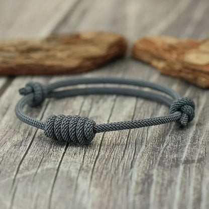 Handmade Milan Thread Luck Sliding Adjustable  Rope Bracelet