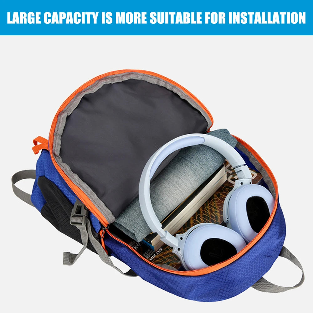 25L Lightweight Waterproof Hiking Hydration Backpack, Breathable Unisex Daypack for Cycling Climbing Camping Travel