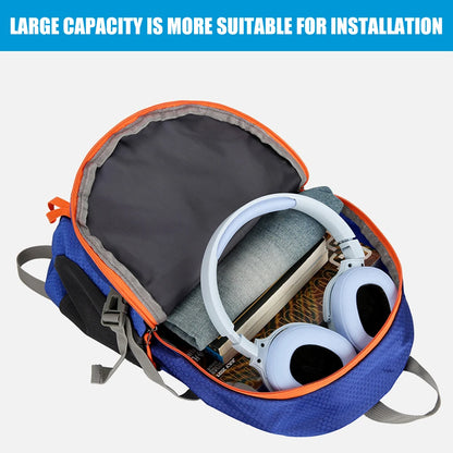 25L Lightweight Waterproof Hiking Hydration Backpack, Breathable Unisex Daypack for Cycling Climbing Camping Travel