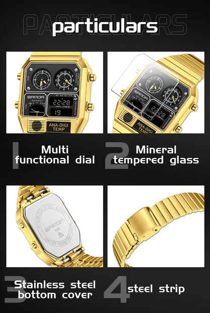 SAND Dual Monitor Electronic LED Night Watch