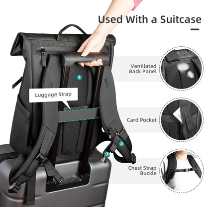 Heric Rolltop Backpack
