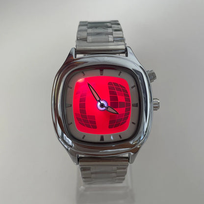 Dynamic Dual Digital Display Luminous  Wristwatches Concepts