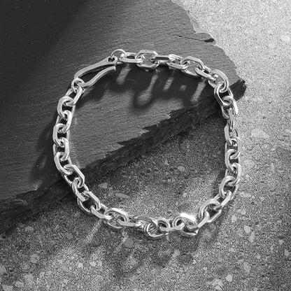 Men\'s Retro Gothic Skull Bracelet Fashionable Cool Street Party Bangles Jewelry Gift