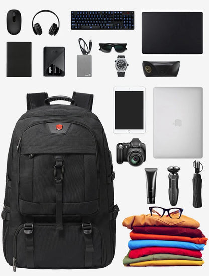 50L & 80L Large Travel Backpack with Separate Shoe Compartment