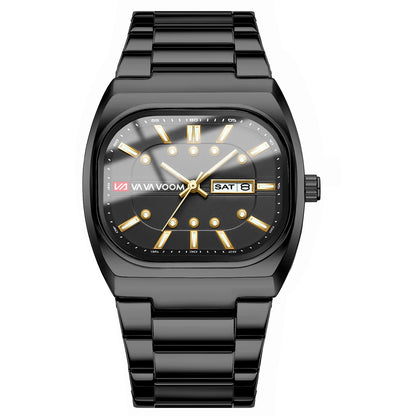 Voom Square Analog Diving Series Steel Watch