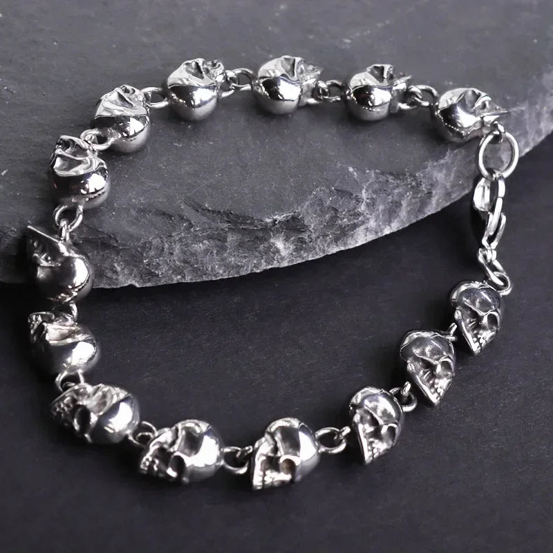 Skull Beaded Bracelet