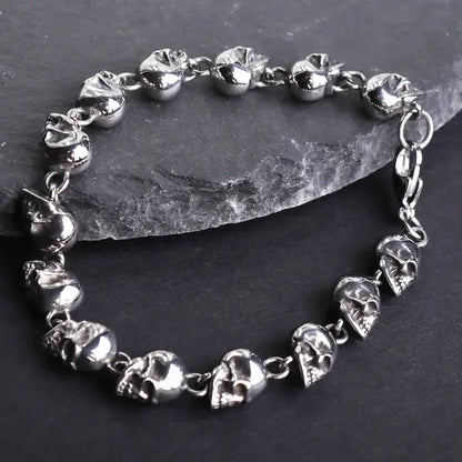 Skull Beaded Bracelet