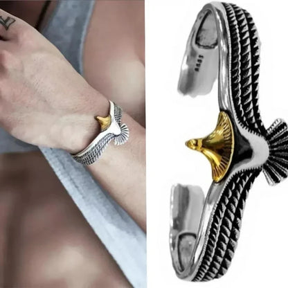Men\'s Retro Gothic Skull Bracelet Fashionable Cool Street Party Bangles Jewelry Gift