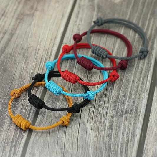 Handmade Milan Thread Luck Sliding Adjustable  Rope Bracelet