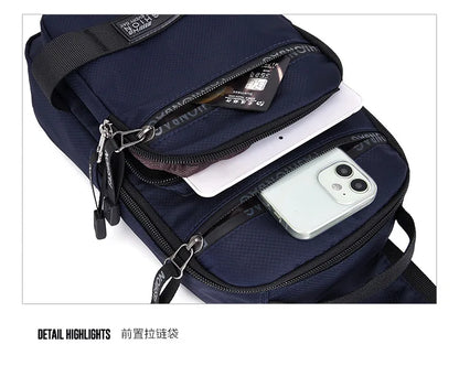 Chest, Crossbody & Shoulder Bag for Lightweight Travel or Daily Use