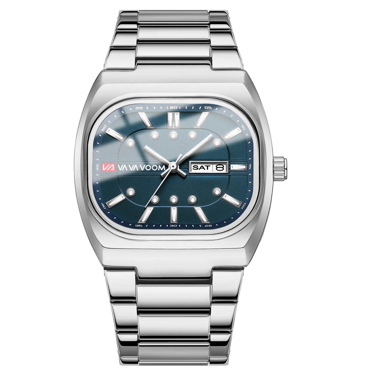 Voom Square Analog Diving Series Steel Watch