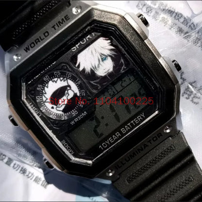 Jujutsu Kaisen Inspired Gojo Digital Sports Watch