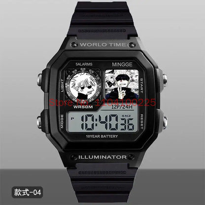 Jujutsu Kaisen Inspired Gojo Digital Sports Watch