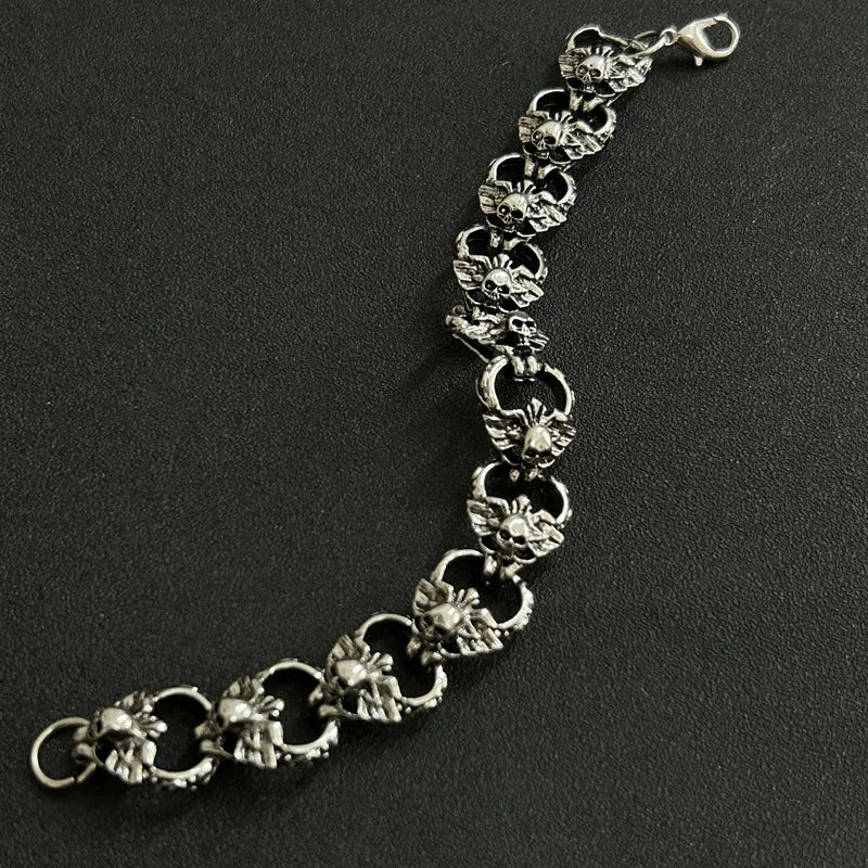 Skull Charm Bracelet Garber Style