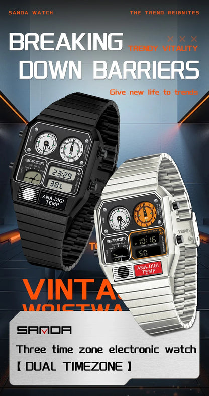 SAND Dual Monitor Electronic LED Night Watch