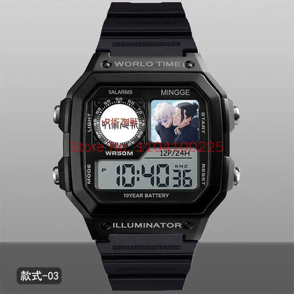 Jujutsu Kaisen Inspired Gojo Digital Sports Watch