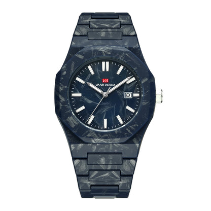 Concept Original  40mm Marble Pattern Dial Quartz Watch Movement with Night Light