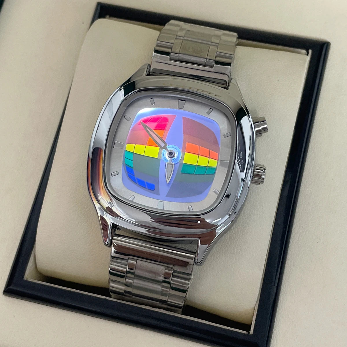Dynamic Dual Digital Display Luminous  Wristwatches Concepts