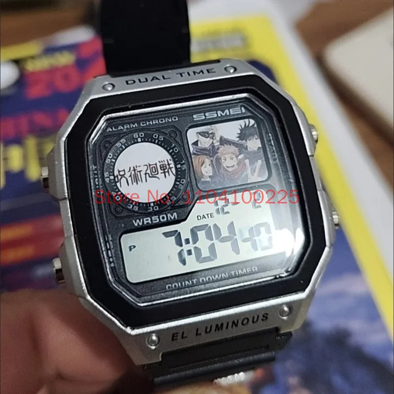 Jujutsu Kaisen Inspired Gojo Digital Sports Watch